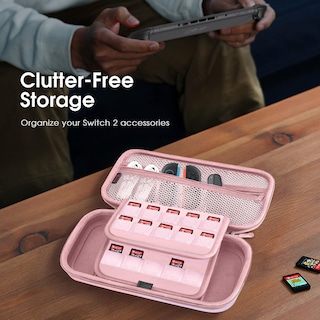 Foto 4 | Foto 4 | Funda De Transporte Fintie Para Nintendo Switch 2 (2025) Con 20 Ranuras - Venta Internacional.
