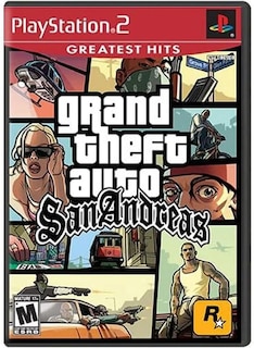 Foto 1 | Foto 1 | Videojuego Rockstar Games Grand Theft Auto San Andreas Ps2 - Venta Internacional.