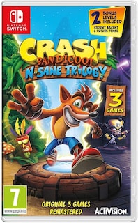 Foto 1 | Foto 1 | Videojuego Activision Crash Bandicoot N. Sane Trilogy Nintendo Switch - Venta Internacional.