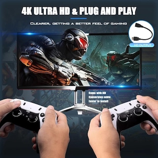 Foto 3 | Foto 3 | Consola M15 Pro Game Stick Con Mas De 10000 Juegos Retro 4k Y Controles Inalambricos