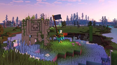Foto 2 | Foto 2 | Videojuego Microsoft Minecraft Legends Deluxe Ps4 - Venta Internacional.