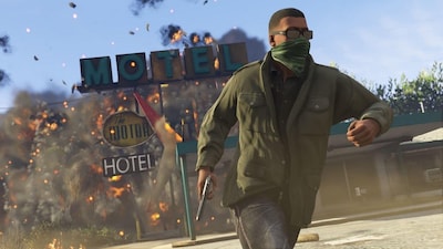 Foto 3 | Foto 3 | Videojuego Rockstar Games Grand Theft Auto V Premium Ps4 - Venta Internacional.