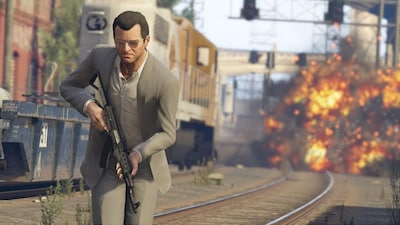 Foto 4 | Foto 4 | Videojuego Rockstar Games Grand Theft Auto V Premium Ps4 - Venta Internacional.