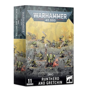 Foto 1 | Foto 1 | Set De Miniaturas | Games Workshop Warhammer 40000 Orks Runtherd - Venta Internacional.