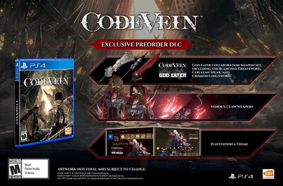 Foto 2 | Foto 2 | Videojuego Bandai Namco Code Vein Playstation 4 - Venta Internacional.