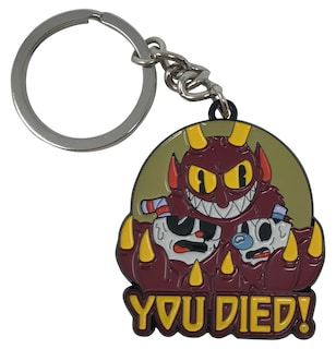 Foto 1 | Foto 1 | Llavero Fanattik Cuphead Edición Limitada You Died - Venta Internacional.