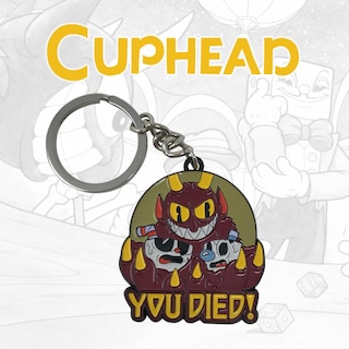 Foto 4 | Foto 4 | Llavero Fanattik Cuphead Edición Limitada You Died - Venta Internacional.