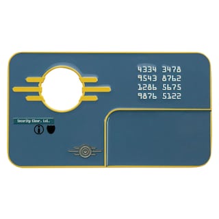 Foto 6 | Foto 6 | Réplica De Tarjeta De Seguridad Fallout Vault 4 Fanattik Limited Ed. - Venta Internacional.