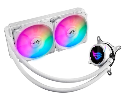 Foto 1 | Foto 1 | Enfriamiento Liquido Asus Rog Strix Lc240 Rgb color Blanco 2x120mm Intel/amd