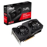 Tarjeta de Video Asus Dual Radeon Rx 6600 8gb Gddr6 Dual-rx6600-8g color Negro