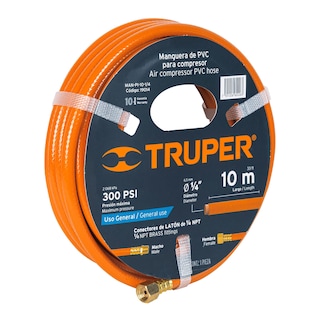 Foto 1 | Foto 1 | Manguera Truper Compresor para Baja Presión 10 Mts 1/4p