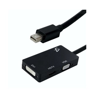 Foto 1 | Foto 1 | Adaptador de Mini Display Port A Vga Hdmi Elegate Dvi Wi128 Negro