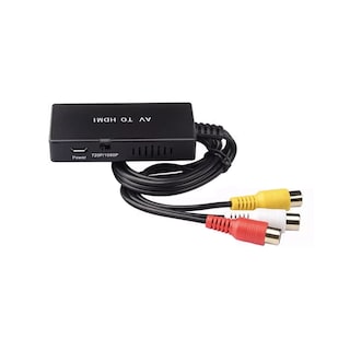Foto 1 | Foto 1 | Adaptador Compuesto A Compatible Con Convertidor Av A Hdmi Eo Safe Imports Esi-10742 Negro