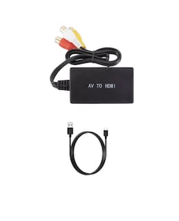 Foto 1 | Foto 1 | Convertidor AV a HDMI Adaptador Compuesto Negro