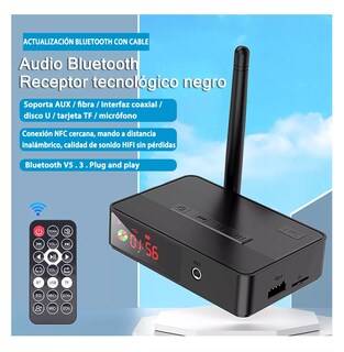 Foto 5 | Foto 5 | Receptor Bluetooth 5.3 Audio Estéreo Adaptador Nfc Negro