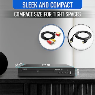 Foto 5 | Foto 5 | Reproductor De Dvd Philips 1080p Con Puerto Hdmi Para Todas Las Regiones Con Control Remoto - Venta Internacional.