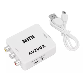 Foto 3 | Foto 3 | Adaptador Convertidor de Audio y Video Rca a Vga