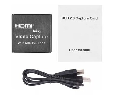 Foto 4 | Foto 4 | Tarjeta De Captura Hdmi Full Hd 1080p 60fps De Audio Y Vídeo, Belug Negro