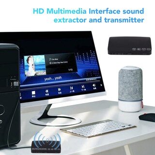 Foto 5 | Foto 5 | Extractor De Audio Yoidesu Hdr 4k Hd Con Transmisor Bluetooth - Venta Internacional.