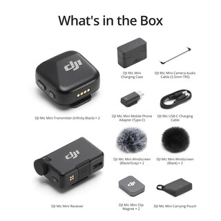 Foto 6 | Foto 6 | Micrófono Lavalier Inalámbrico Dji Mic Mini (2 Tx + 1 Rx) - Venta Internacional.
