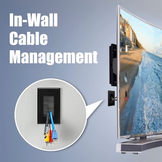 Foto 2 | Foto 2 | Brush Wall Plate Vce, Certificado Ul, Cable Pasante, Paquete De 2 Unidades, Color Negro - Venta Internacional.