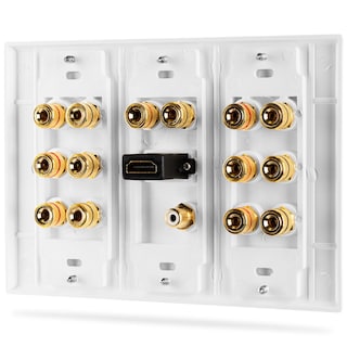 Foto 3 | Foto 3 | Placa De Pared Fosmon Hd8006 De 3 Elementos Con Distribución Envolvente 7.1 - Venta Internacional.