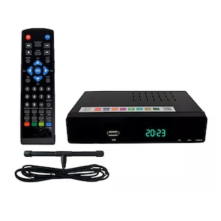 Foto 1 | Foto 1 | Decodificador Convertidor Digital Tv Full Hd 1080p + Antena Eo Safe Imports Esi-16049 Negro