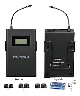 Foto 3 | Foto 3 | Receptor del Sistema Transmisión Takstar Wpm-200r