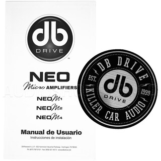 Foto 6 | Foto 6 | Amplificador DB Drive NEO M2 2 Canales 500 Watts Clase D Marino Full Range