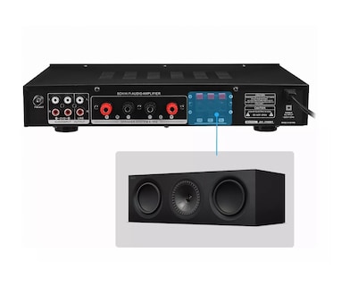 Foto 4 | Foto 4 | Amplificador De Audio Case 5 Canales 2000w Negro