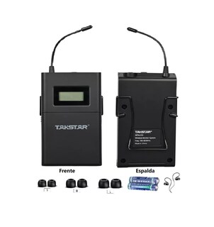 Foto 2 | Foto 2 | Receptor Takstar WPM-200R Negro Sistema de Transmisión Audio