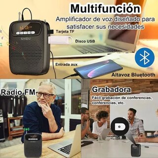 Foto 3 | Foto 3 | Altavoz Amplificador de Voz S278 15w 2500mah - Venta Internacional
