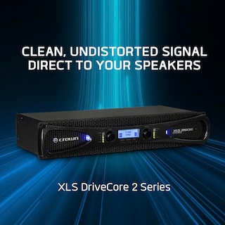 Foto 3 | Foto 3 | Amplificador Crown Xls1002 Para Guitarra Acústica 350w Negro - Venta Internacional.