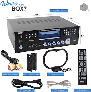 Foto 2 | Foto 2 | Amplificador Pyle Pd3000ba Inalámbrico Bluetooth 3000w Estéreo - Venta Internacional.