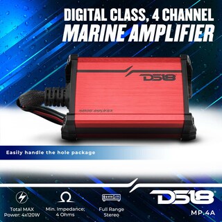 Foto 5 | Foto 5 | Altavoces Marine Tower Ds18 Mp4tp.4a 4 600 W Con Amplificador - Venta Internacional.