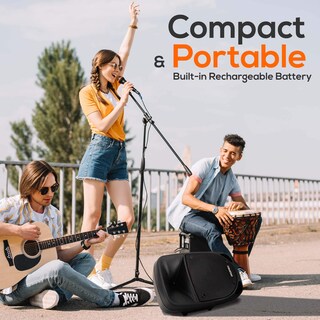 Foto 6 | Foto 6 | Altavoz Pa Bluetooth Portátil Pyle Psbt105a 1000w Negro - Venta Internacional.