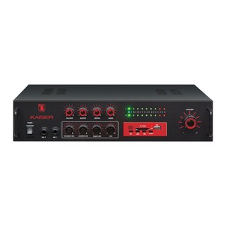 Foto 1 | Foto 1 | Amplificador Profesional Kaiser MIX-2301DUSB Negro