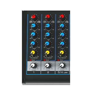 Foto 6 | Foto 6 | Mezclador De Audio Pyle Pmxu43bt 4 Canales Usb Bluetooth Mp3 48v - Venta Internacional.