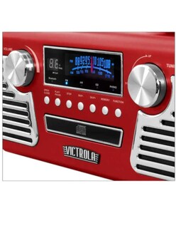 Foto 2 | Foto 2 | Tornamesa Bt Stereo Cd Player Victrola color Rojo
