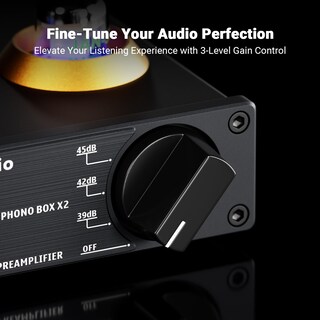 Foto 4 | Foto 4 | Preamplificador Phono Fosi Audio Box X2 Mini Estéreo Hi-fi Con Gain Gear - Venta Internacional.