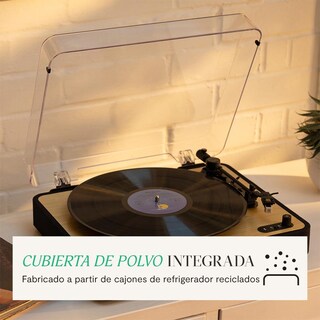 Foto 6 | Foto 6 | Tornamesa Revolution Signature Black The House Of Marley 45 Rpm