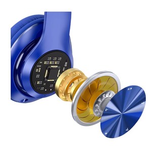 Foto 4 | Foto 4 | Audífonos de Diadema Belug Inalámbricos Bluetooth color Azul