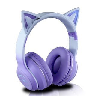 Foto 2 | Foto 2 | Audífonos Gamer Orejas De Gato Moreka St89m