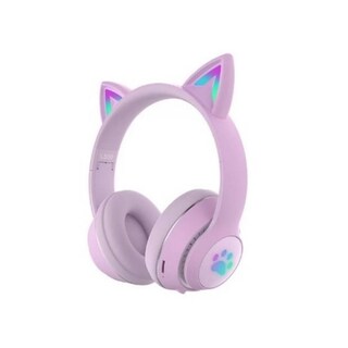 Foto 1 | Foto 1 | Auriculares Inalámbricos Bluetooth con Luz Led Púrpura - Venta Internacional