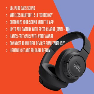Foto 6 | Foto 6 | Auriculares Supraaurales Inalámbricos JBL Tune 720bt con Batería 76 h - Venta Internacional