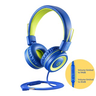 Foto 4 | Foto 4 | Auriculares Noot Products K12 Kids con Micrófono 85db/94db Azul/Lima - Venta Internacional