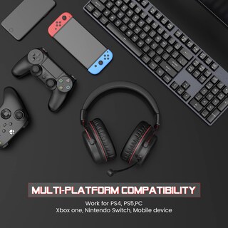 Foto 7 | Foto 7 | Auriculares Para Juegos Eksa E900 Con Micrófono Para Ps4, Ps5, Xbox - Venta Internacional.