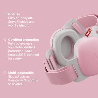 Foto 3 | Foto 3 | Orejeras Para Bebés Alpine Muffy Baby Con Protección Contra El Ruido, Rosas - Venta Internacional.