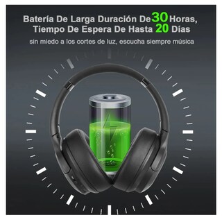 Foto 2 | Foto 2 | Audífonos Con Cancelación De Ruido Lab.g   Inalámbrico Diadema Anc Bt5.3 Negro