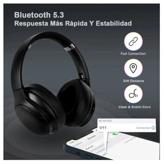 Foto 3 | Foto 3 | Audífonos Con Cancelación De Ruido Lab.g   Inalámbrico Diadema Anc Bt5.3 Negro